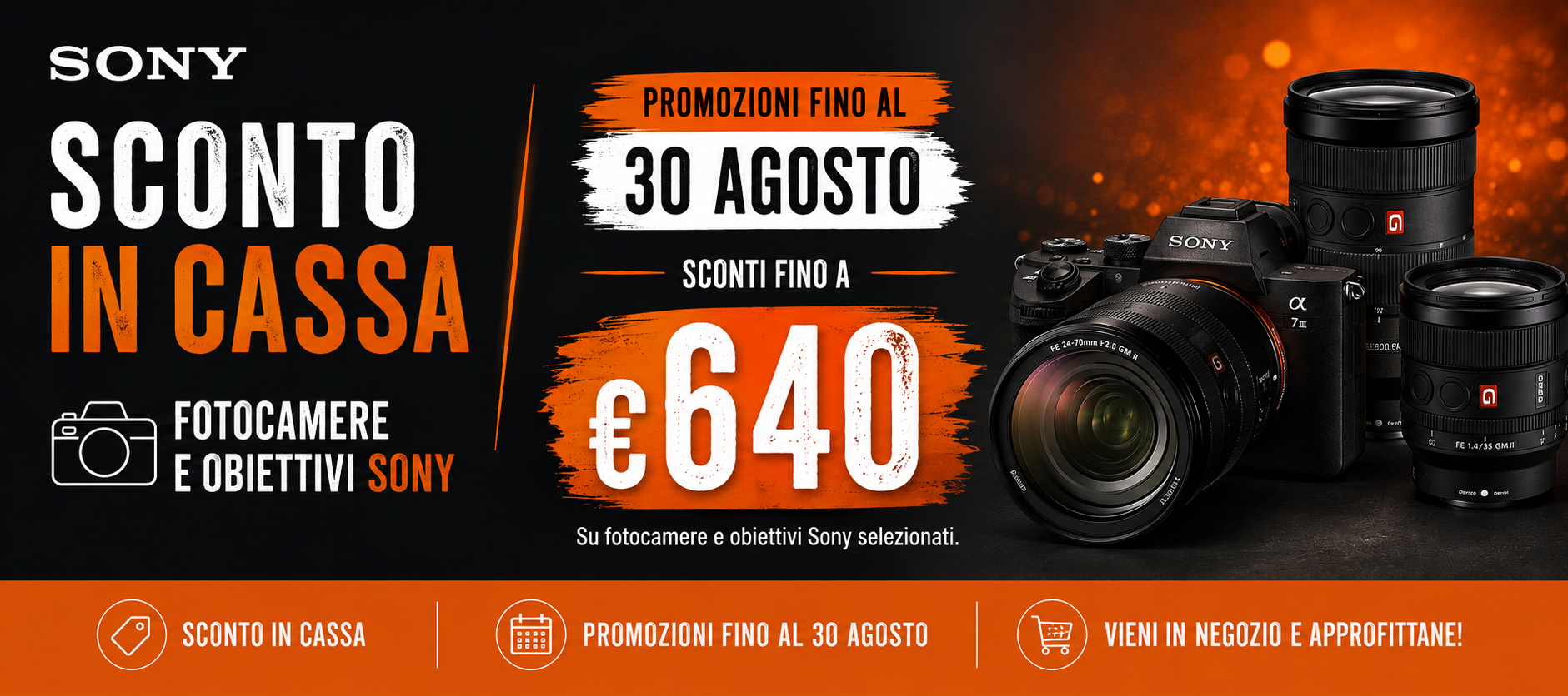 Sony Sconto in Cassa
