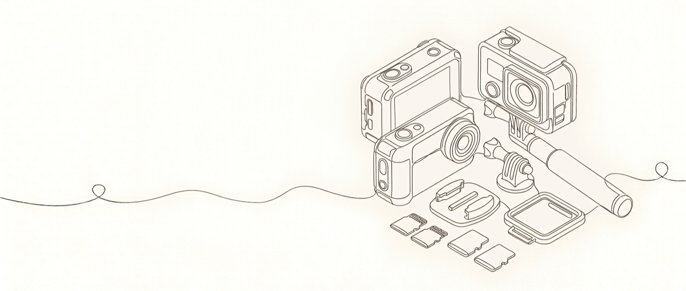 Action cam e accessori
