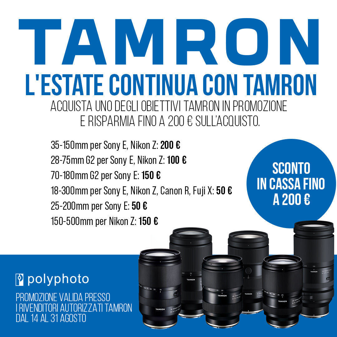 Tamron Sconto in cassa