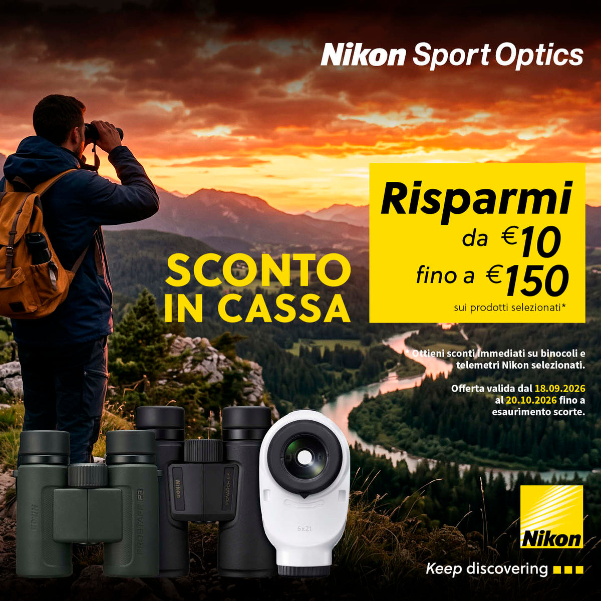 Nikon Sport Optics Autumn Promotion