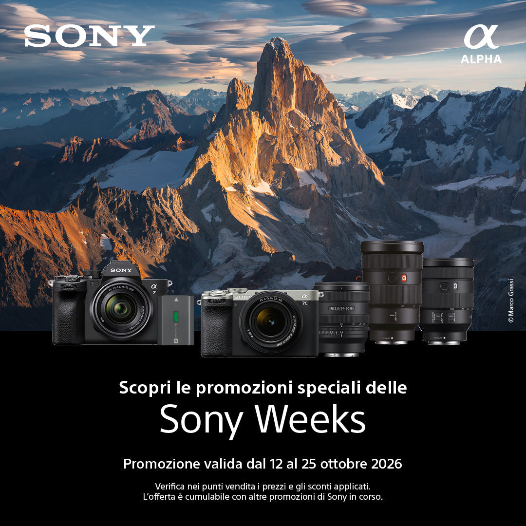 Sony Weeks ottobre 2026