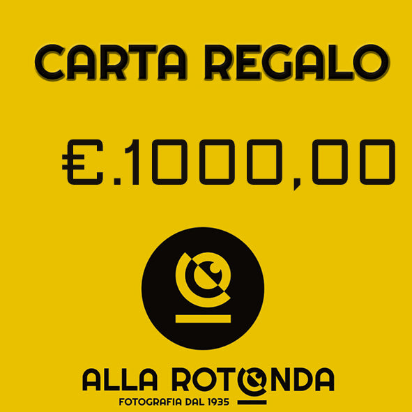Carta Regalo Alla Rotonda €.1000