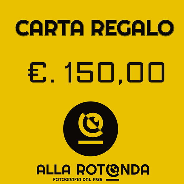 Carta Regalo Alla Rotonda €.150,00