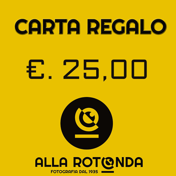 Carta Regalo Alla Rotonda €.25,00