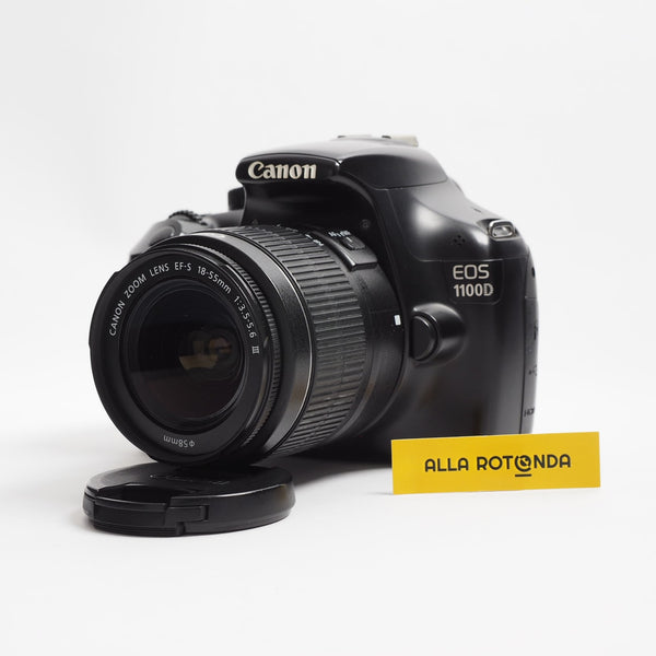 Canon EOS 1100D kit 18-55mm EF-S usata - foto 1