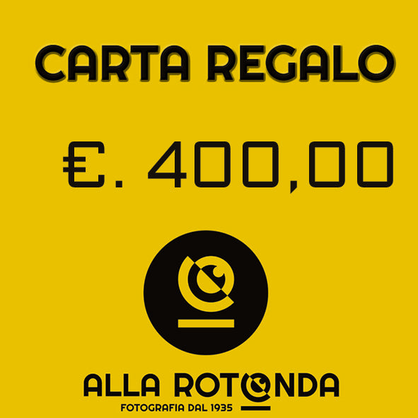 Carta Regalo Alla Rotonda €.400
