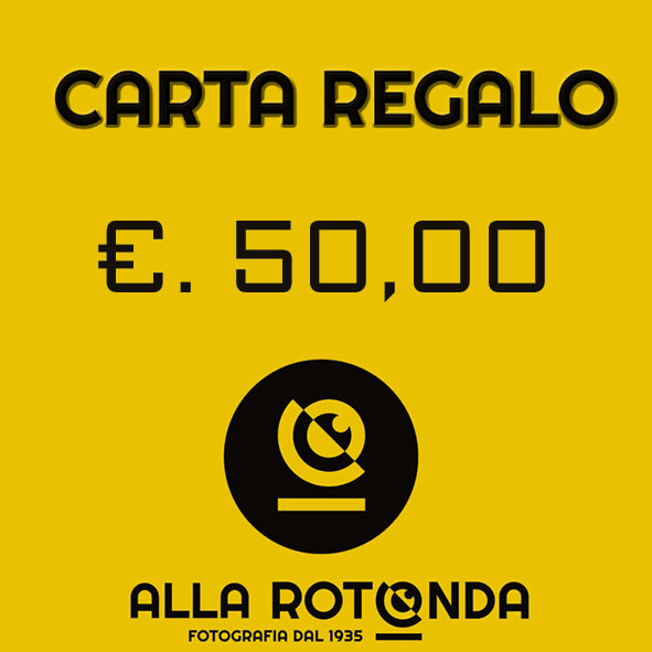 Carta Regalo Alla Rotonda €.50,00