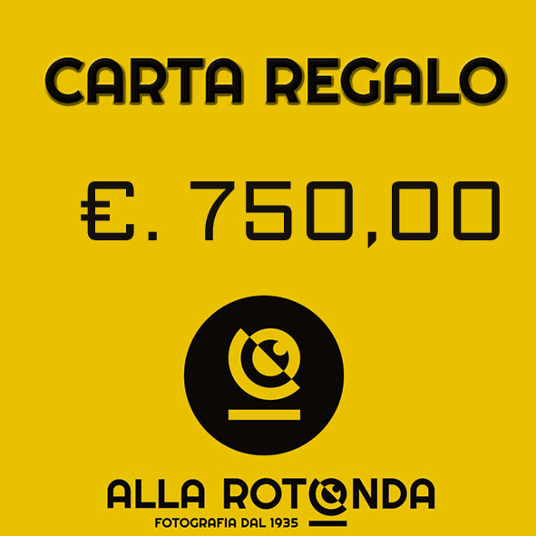 Carta Regalo Alla Rotonda €.750