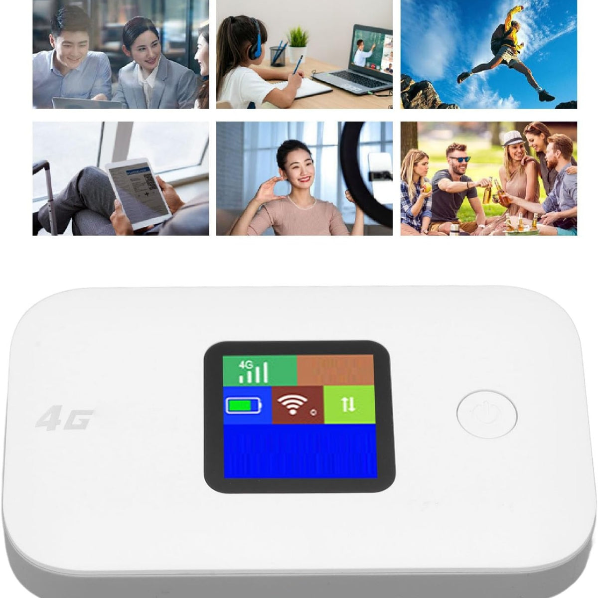 Hotspot mobile WiFi 4G LTE, router WiFi portatile, hotspot mobile ...