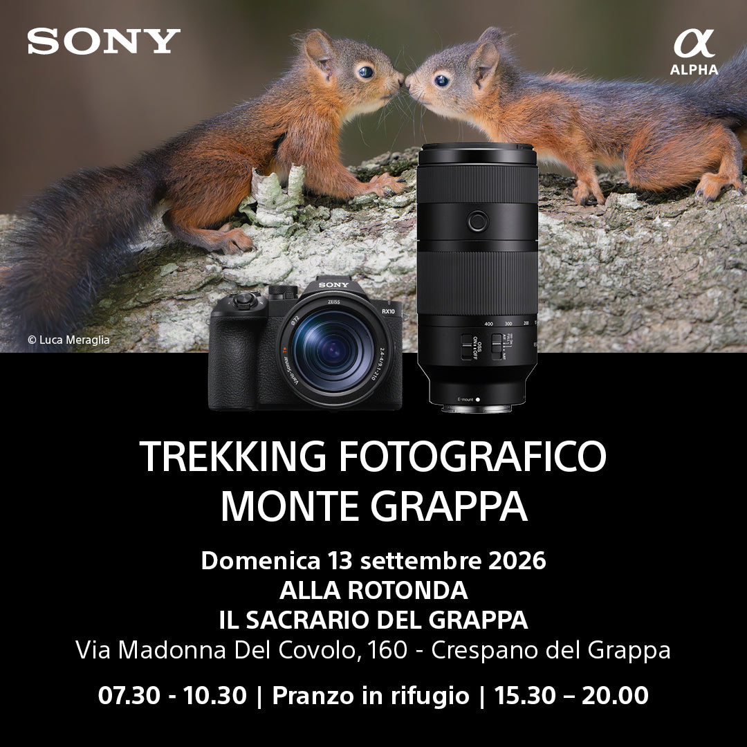 Workshop Sony Experience Monte Grappa 2026
