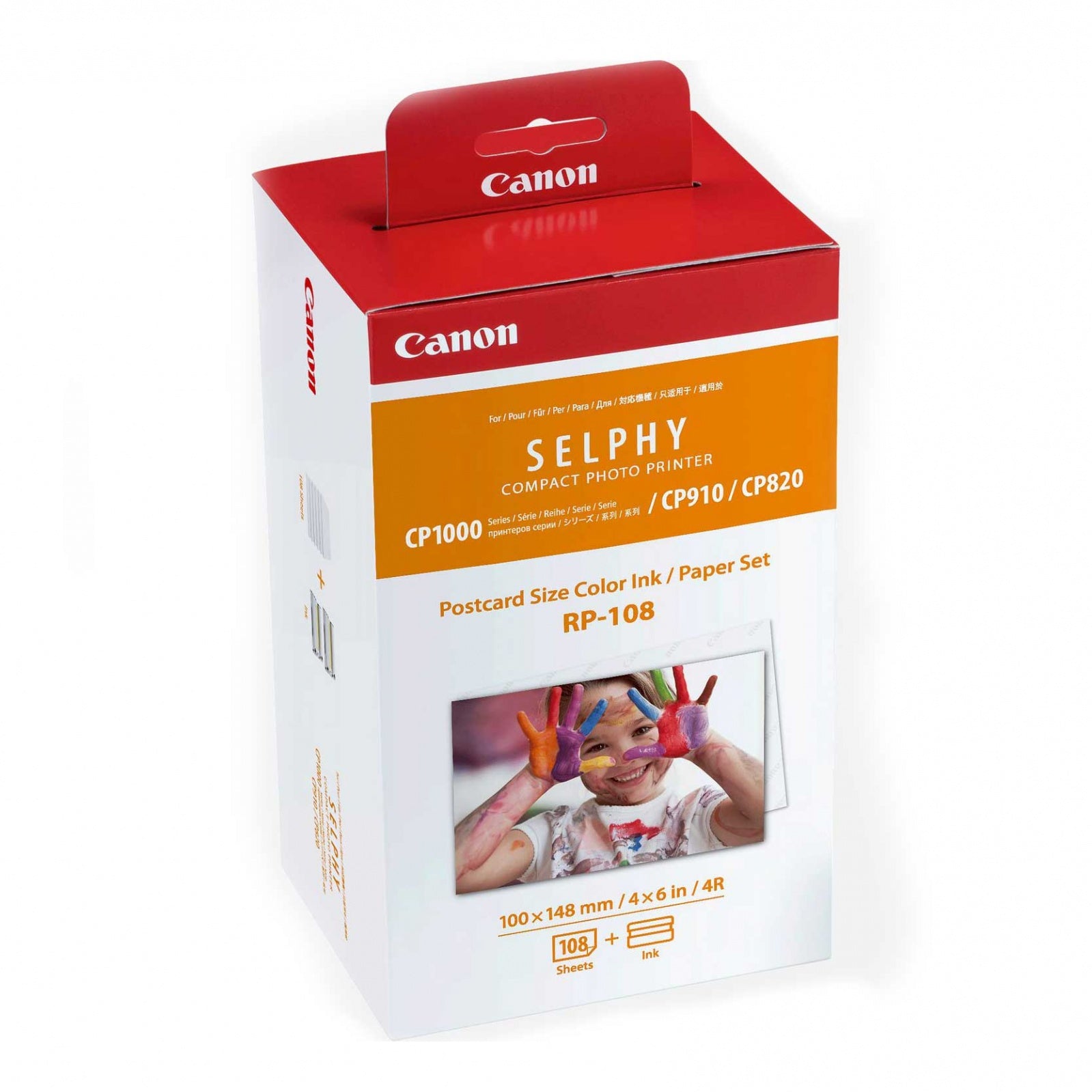 Carta Canon RP-108 per Canon Selphy CP1000 Series