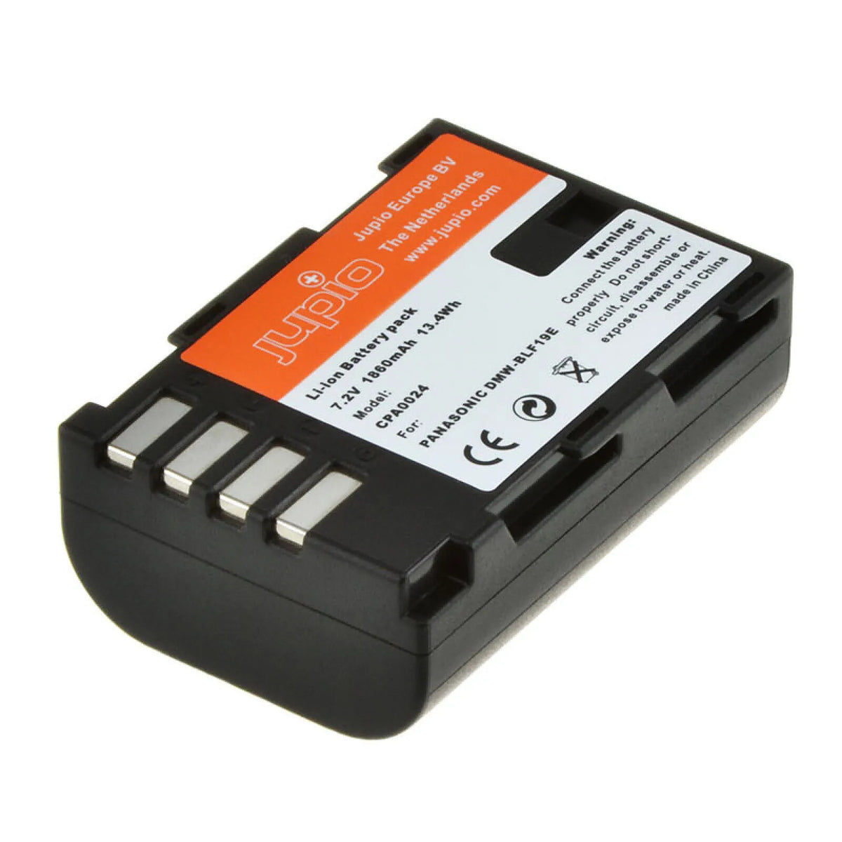 JUPIO Batterie compatible avec PANASONIC DMW-BLF19E - Batterie appareil ...