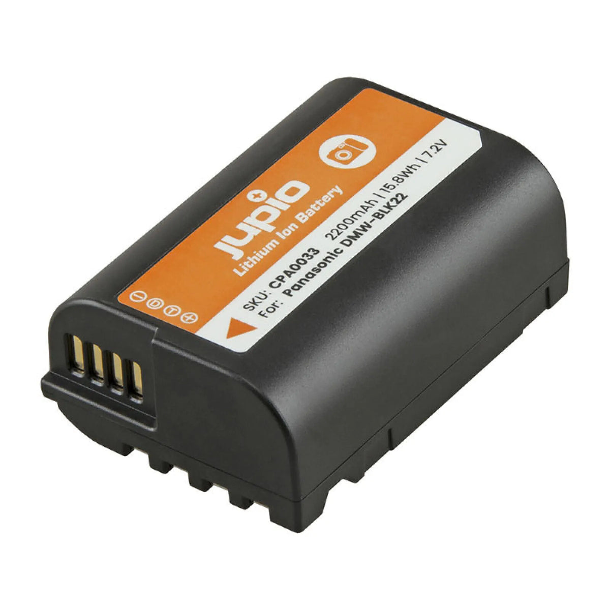 JUPIO Batterie compatible avec Panasonic DMW-BLK22 - Batterie appareil ...