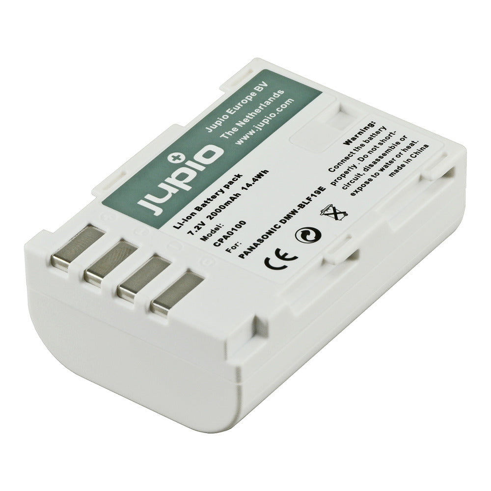 Jupio Panasonic DMW-BLF19E Ultra 7.2V 2000mAh Battery | Maxxum Pty Ltd