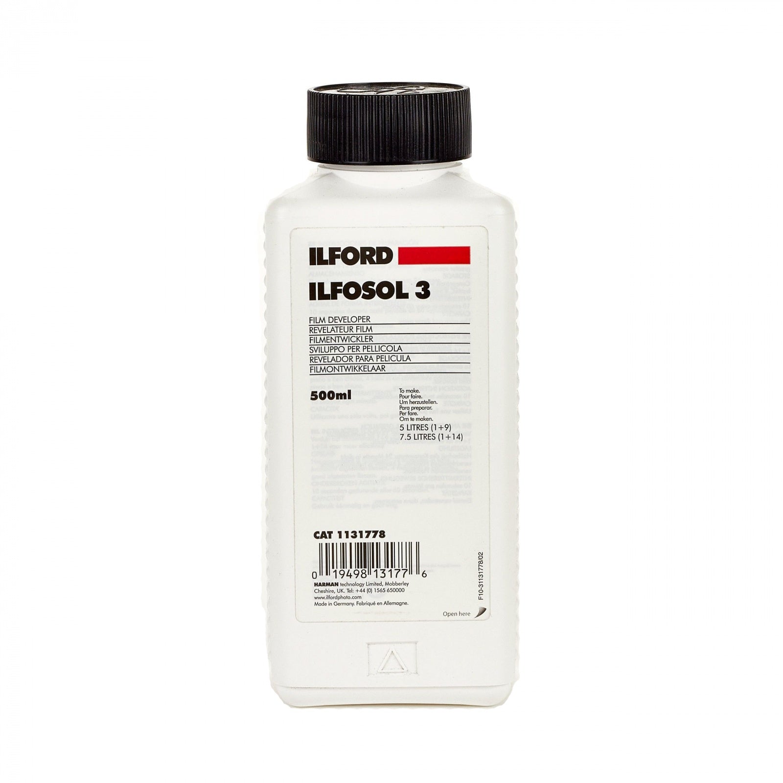 Ilford Ilfosol 3 500ml