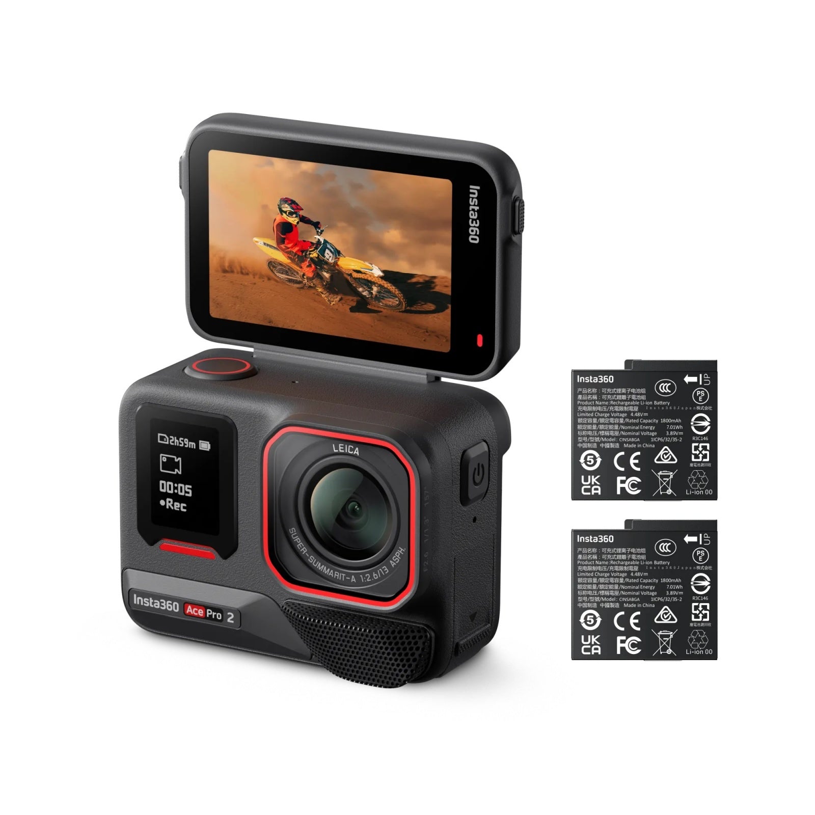 Insta360 Ace Pro 2 - Dual battery Bundle