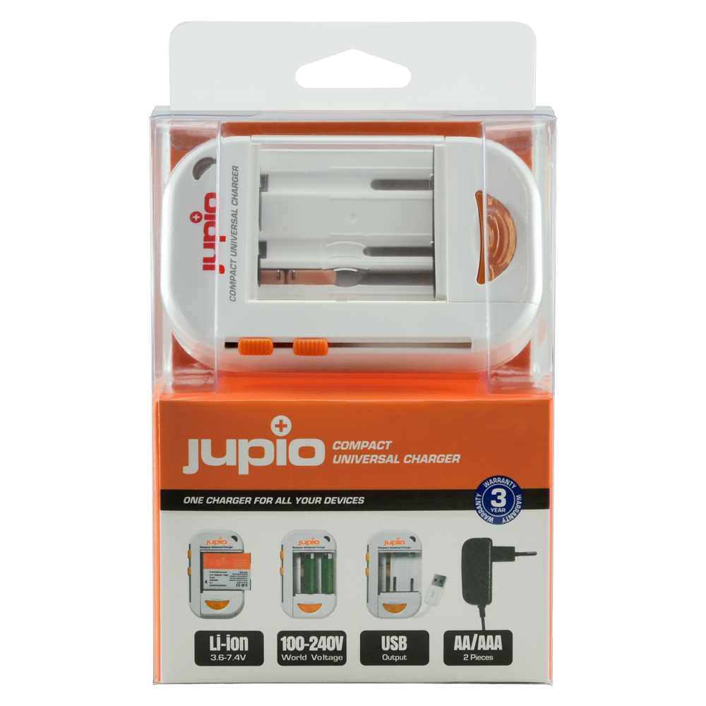 Jupio Caricabatteria Universale
