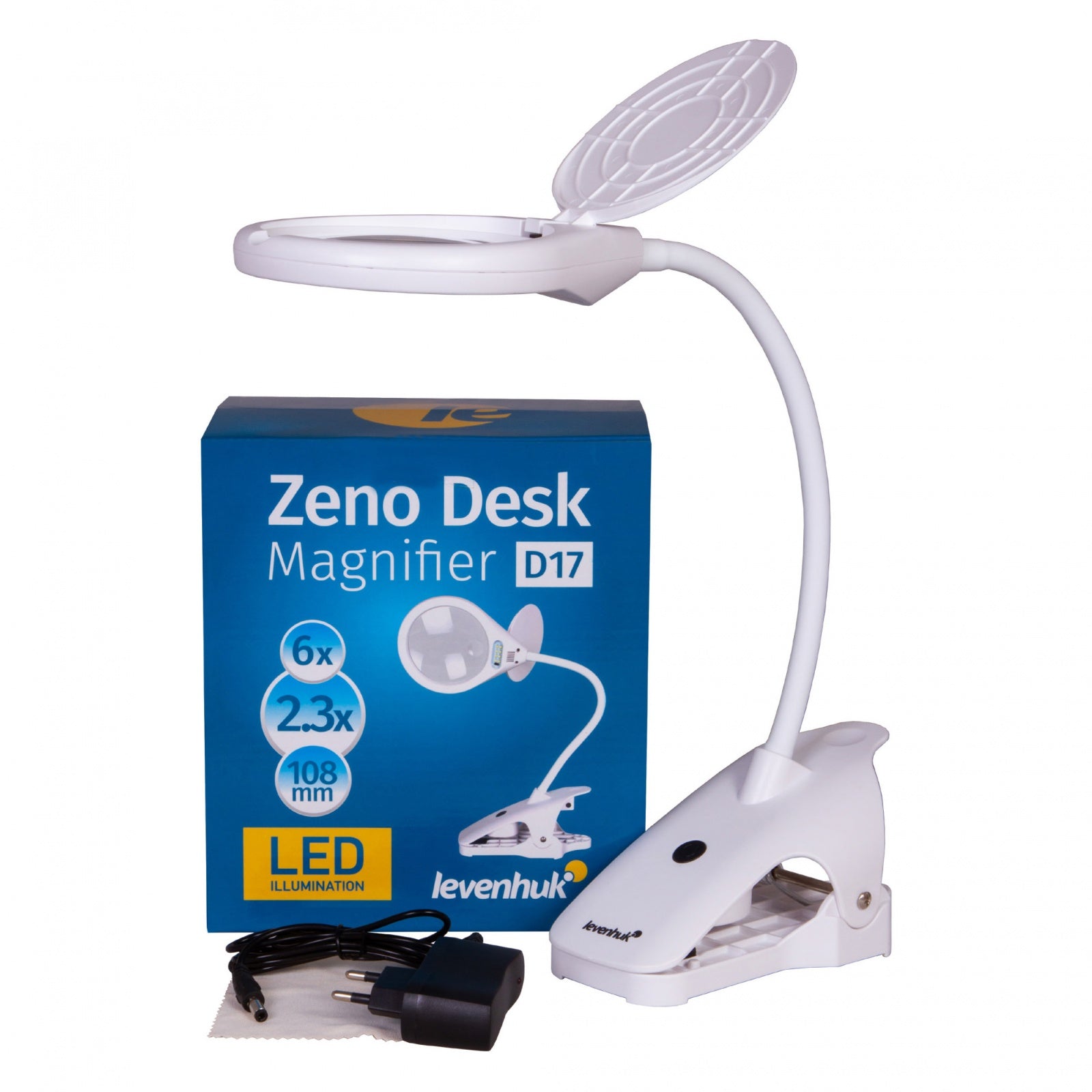 Levenhuk Zeno Desk D17 lente d’ingrandimento