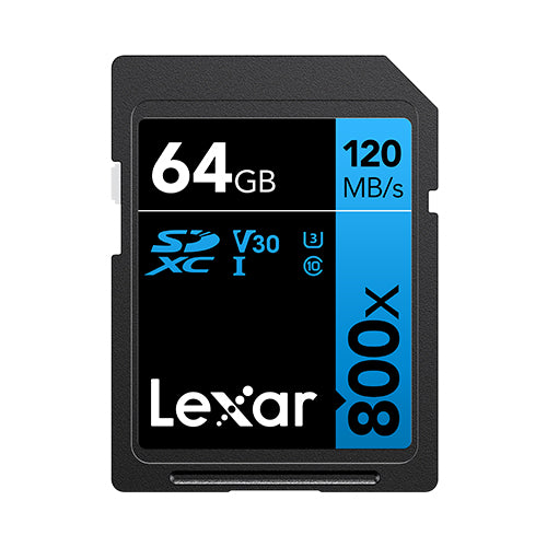 Lexar® Scheda SD High-Performance 800x SDHC™/SDXC™ UHS-I Card BLUE Series