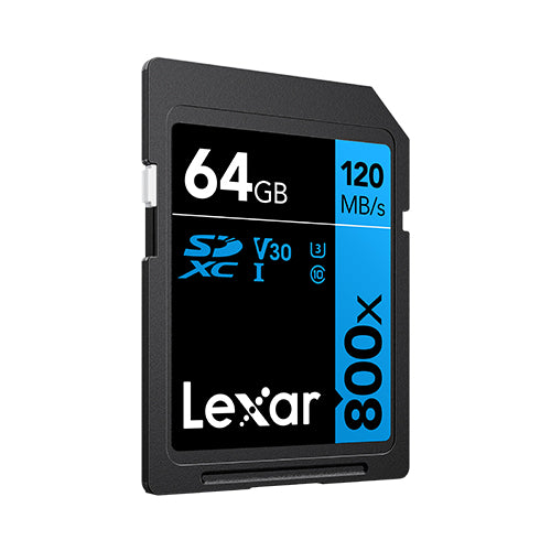 Lexar® Scheda SD High-Performance 800x SDHC™/SDXC™ UHS-I Card BLUE Series