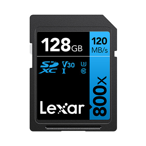 Lexar® Scheda SD High-Performance 800x SDHC™/SDXC™ UHS-I Card BLUE Series