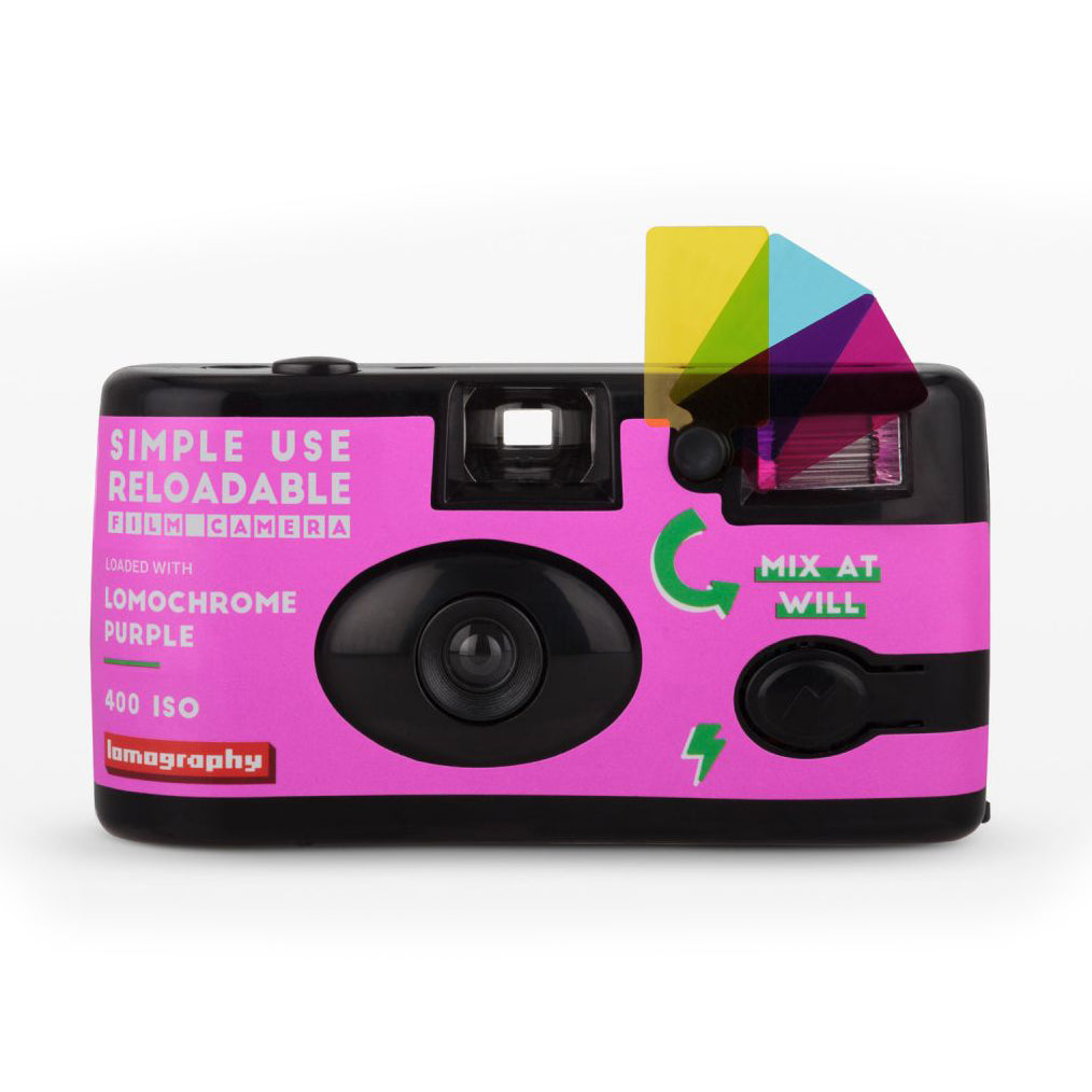 Lomography Lomochrome Purple Simple Use Reloadable Film Camera