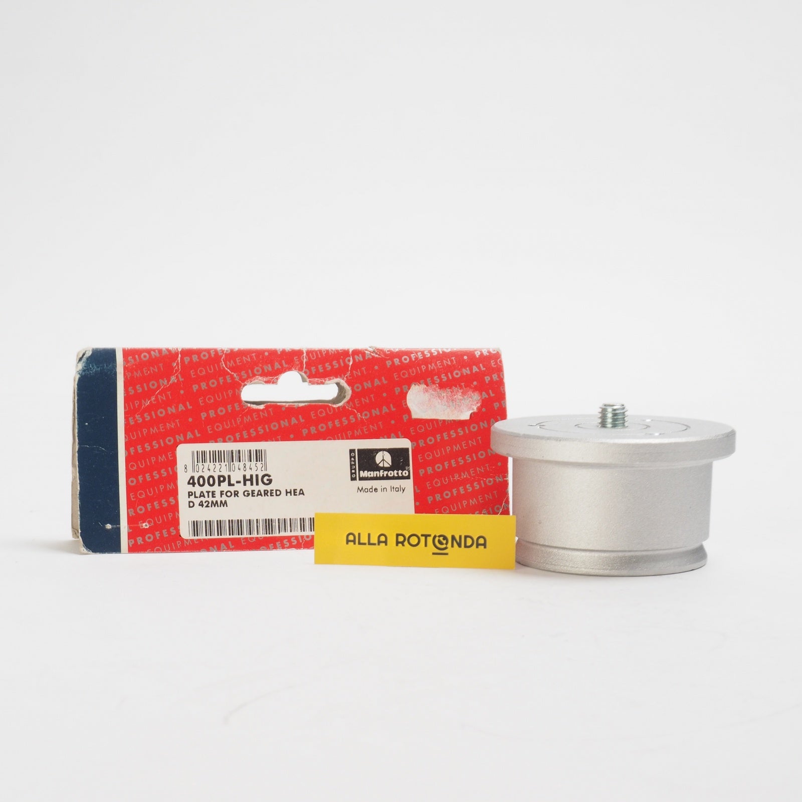 MANFROTTO PIASTRA PER TESTA 400PL-HIG 42MM PLATE FOR GEARED HEA D 42MM