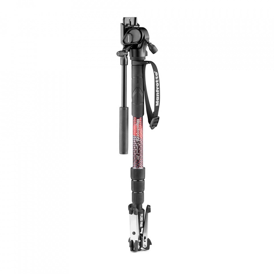 Manfrotto Monopiede kit Video Element MII alluminio con Testa Fluida