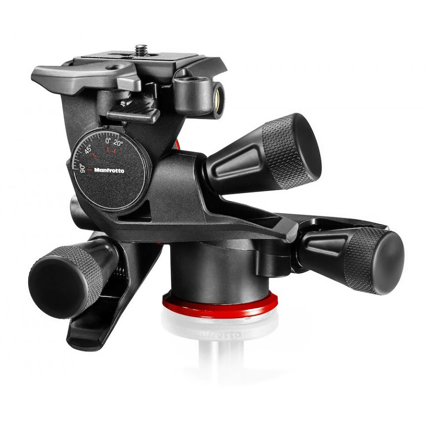 Manfrotto Testa XPRO a tre movimenti con controllo micrometrico