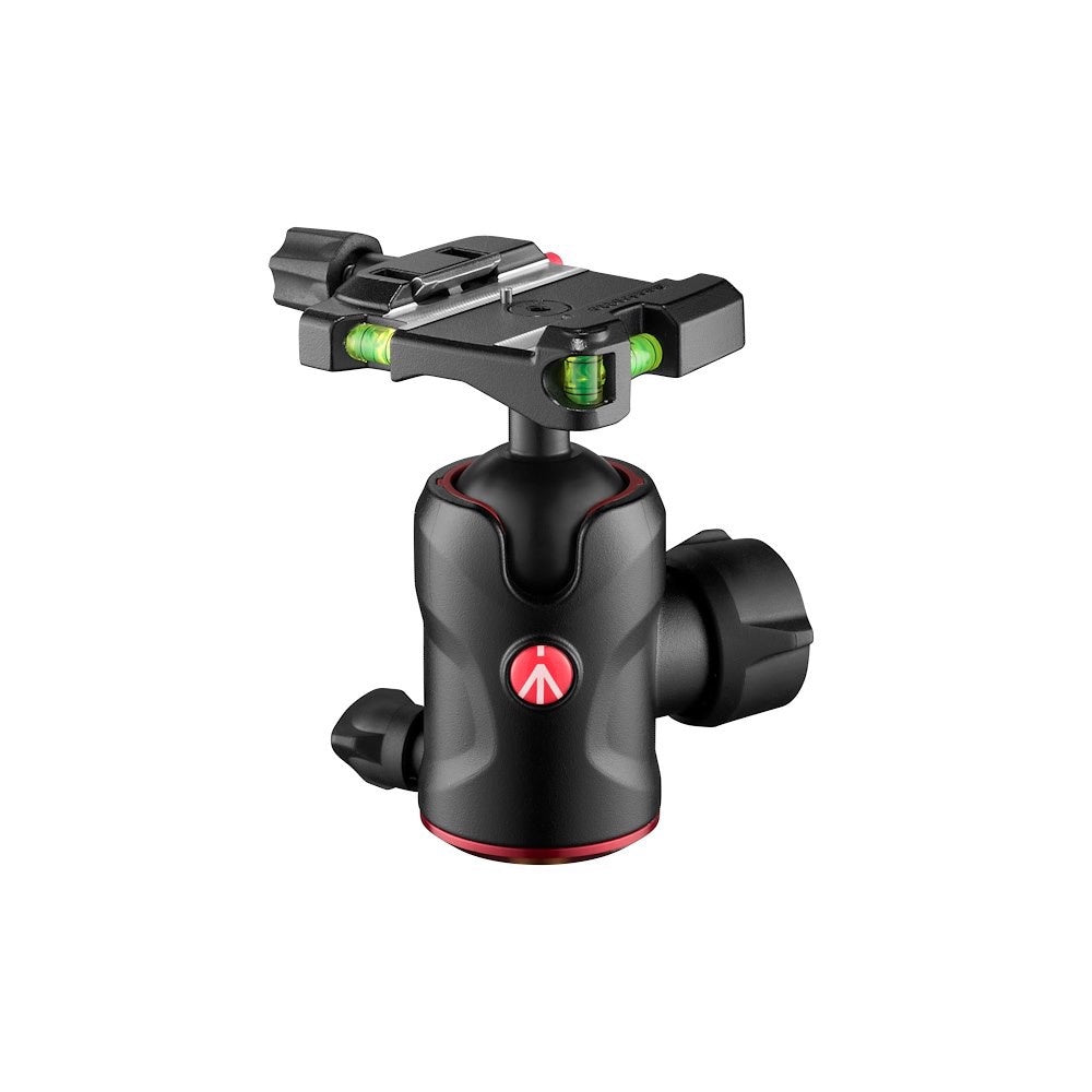 Manfrotto Testa a Sfera Centrale 496 con piastra Top Lock