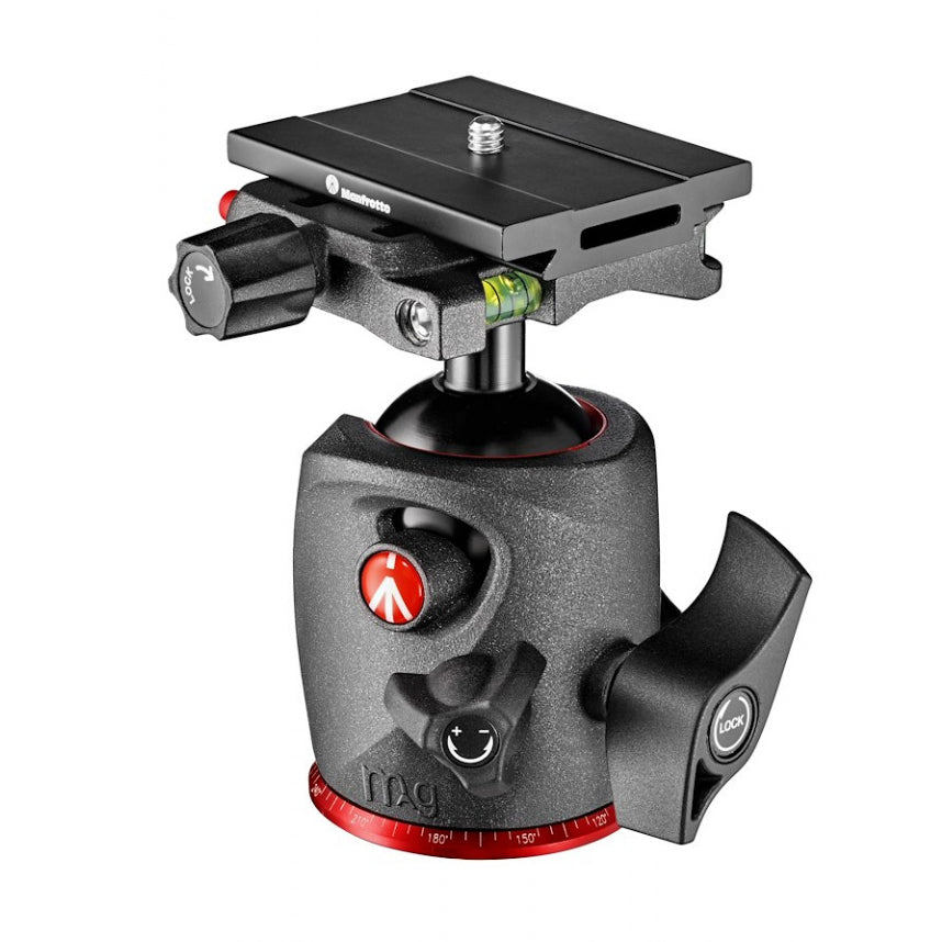 Manfrotto Testa a sfera XPRO con piastra quick release Top Lock