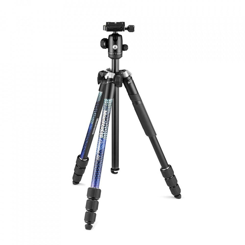 Manfrotto Treppiede Element MII blu in alluminio