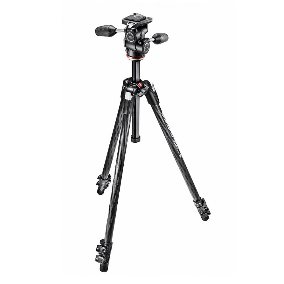 Manfrotto Treppiede Kit 290 XTRA in carbonio con testa 3 vie