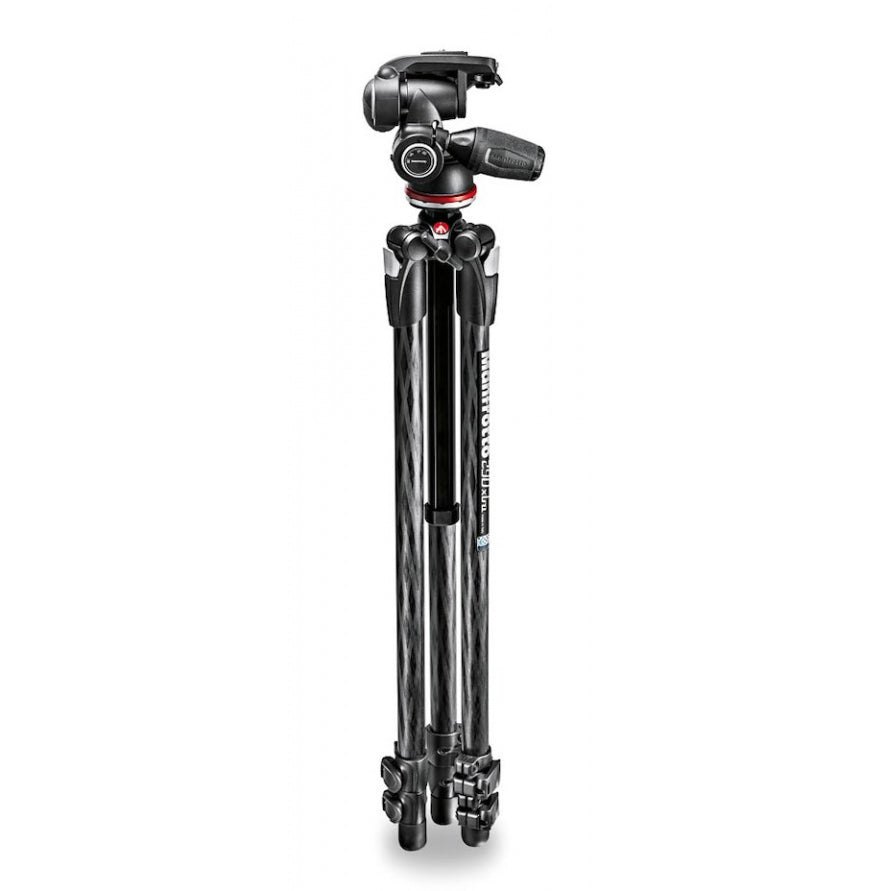 Manfrotto Treppiede Kit 290 XTRA in carbonio con testa 3 vie