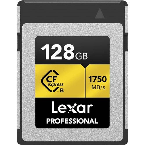 LEXAR CFEXPRESS Type-B 128GB GOLD Hispeed Performance for Filmmakers