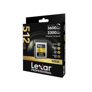 Карта памяти Lexar CFexpress 4.0 Type B 512GB LCXEXPR512G-RNENG купить ...