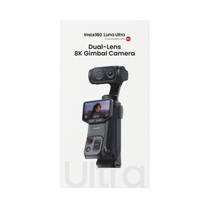 Insta360 Luna Ultra 8K Gimbal Camera Standard Bundle - Cosmic Black ...