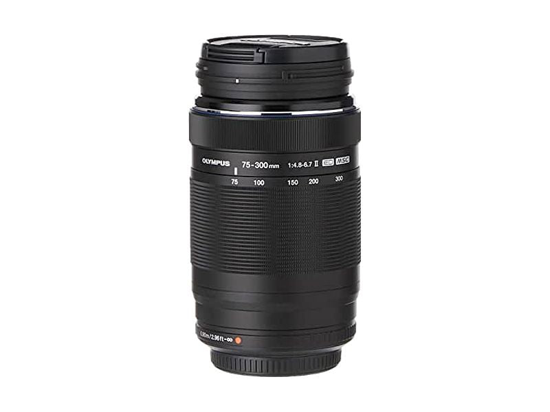 OM SYSTEM M.ZUIKO DIGITAL ED 75-300mm F4.8-6.7 II Black | LCE