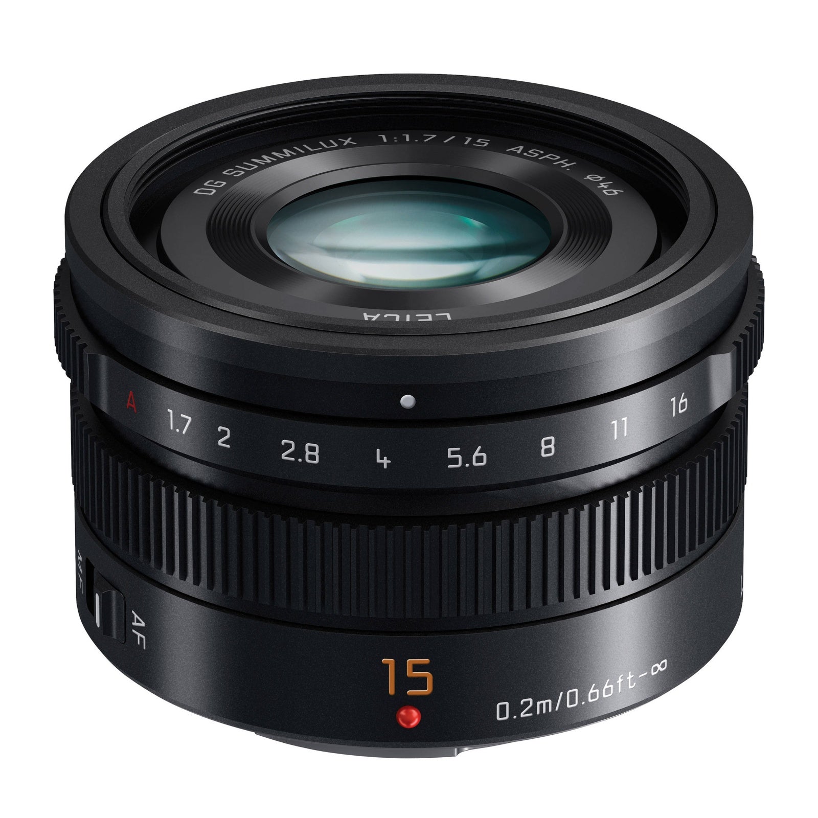 Panasonic Leica DG Summilux 15mm f/1.7 ASPH