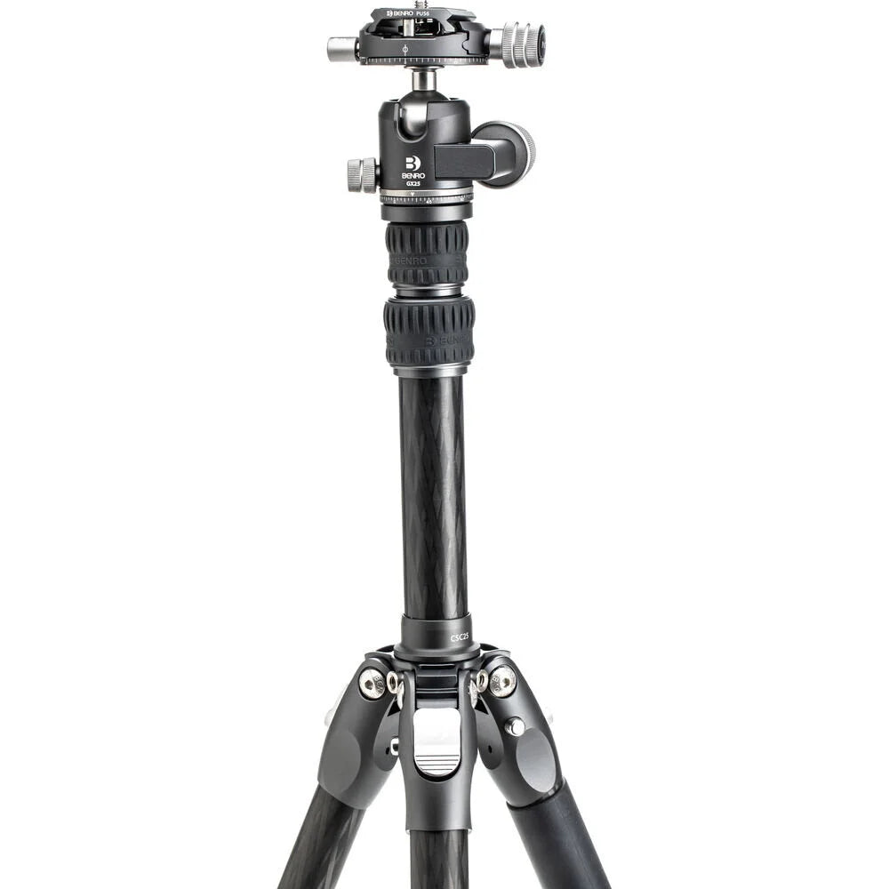 BENRO CSC25 Colonne Courte Extensible en Carbone pour Trépied BENRO ...