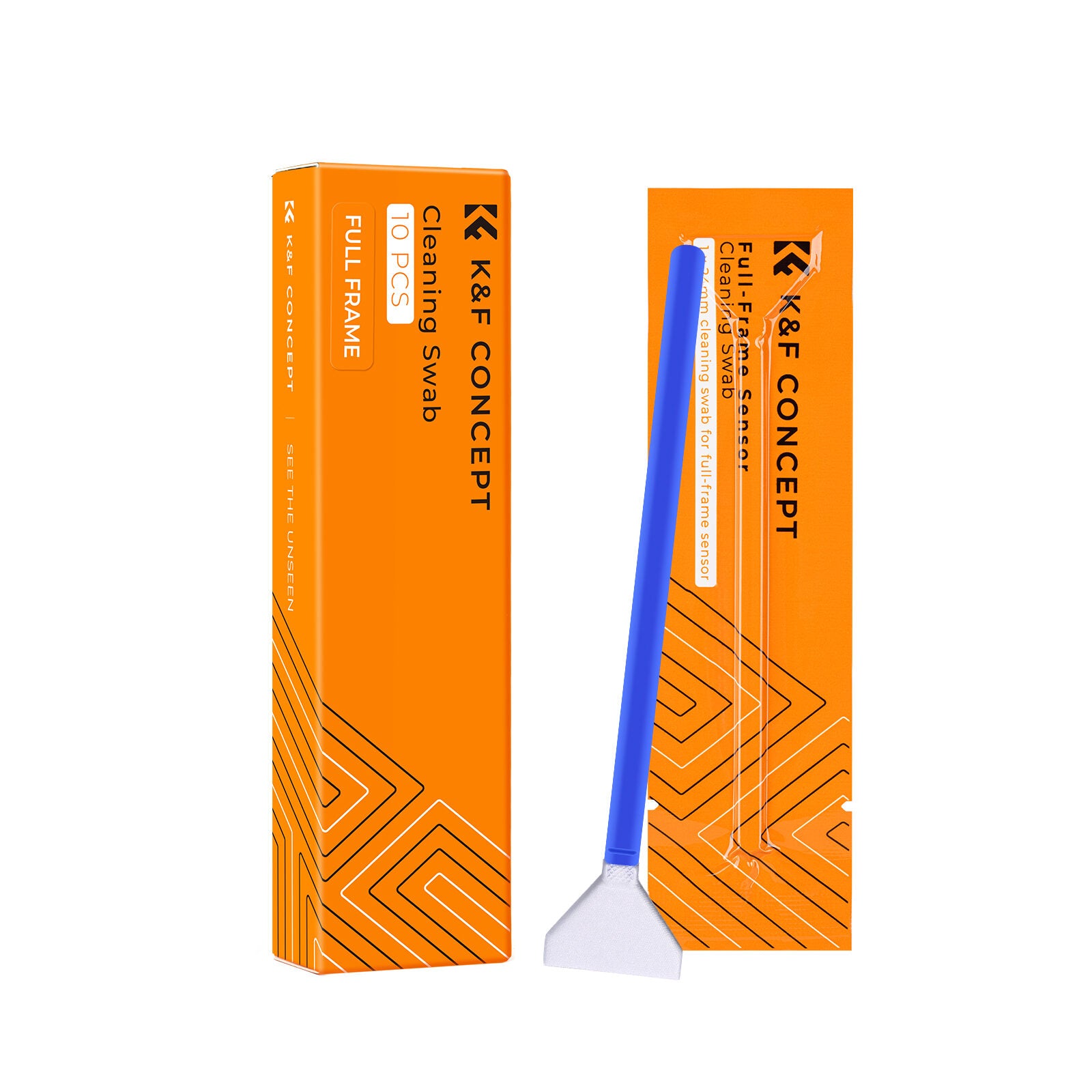 K&F Concept Full Frame Sensor Cleaning Swab – 10 Pack – Camerakit.ie