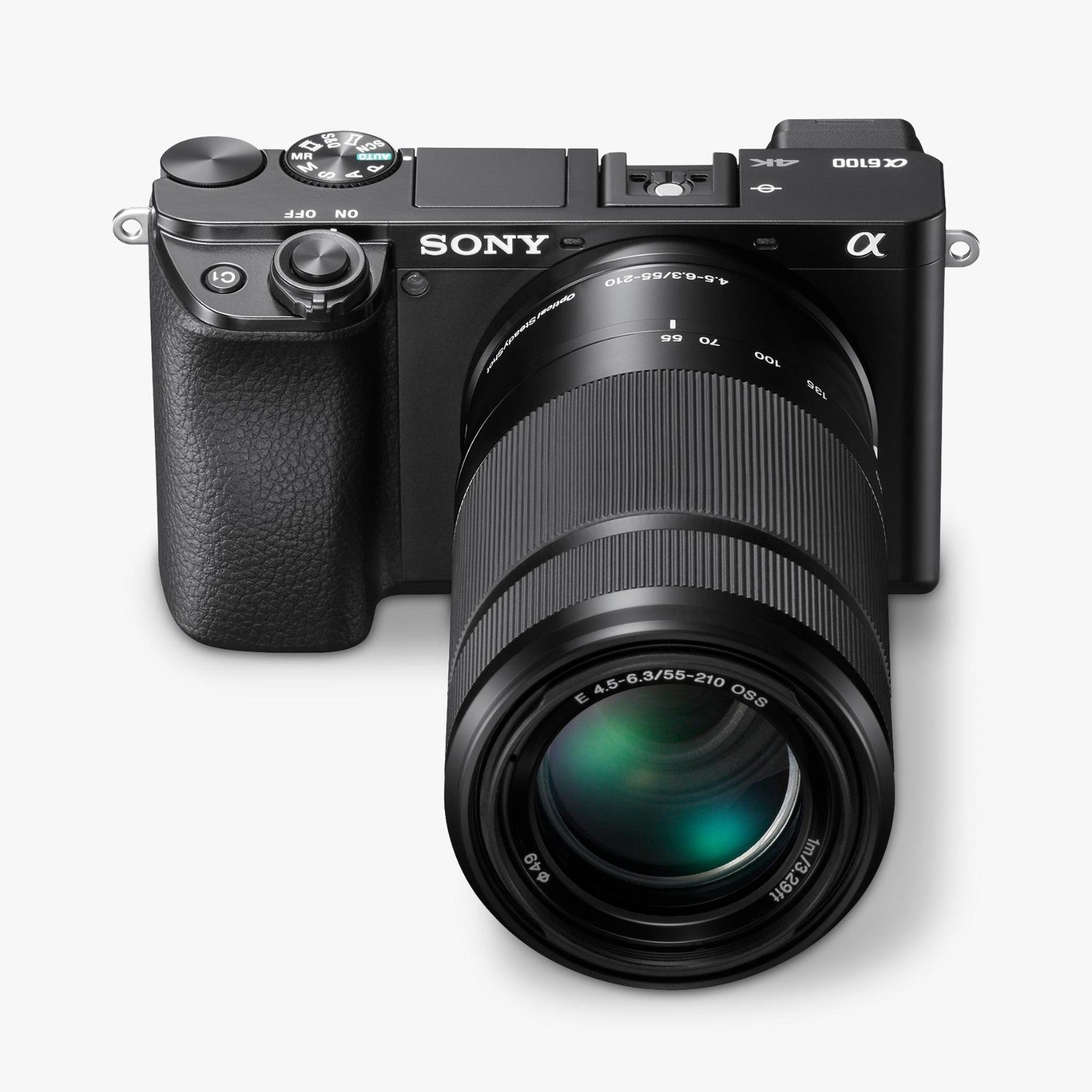 Sony A6100 Compact System Camera with 16-50mm OSS II Lens & 55-210mm ...
