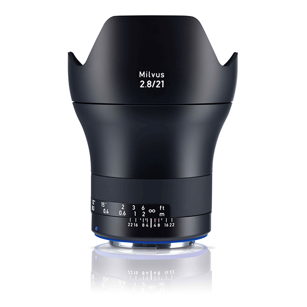 Zeiss Milvus 21mm f/2.8 ZE Canon