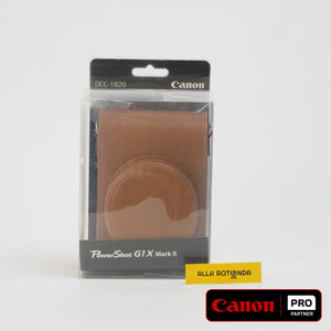 CANON DCC-1820 LATHER CASE PER G1X MK II — Canon Pro Partner
