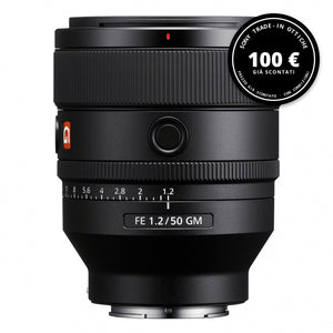 Sony FE 50mm f/1.2 GM — Sony Trade-in ottiche