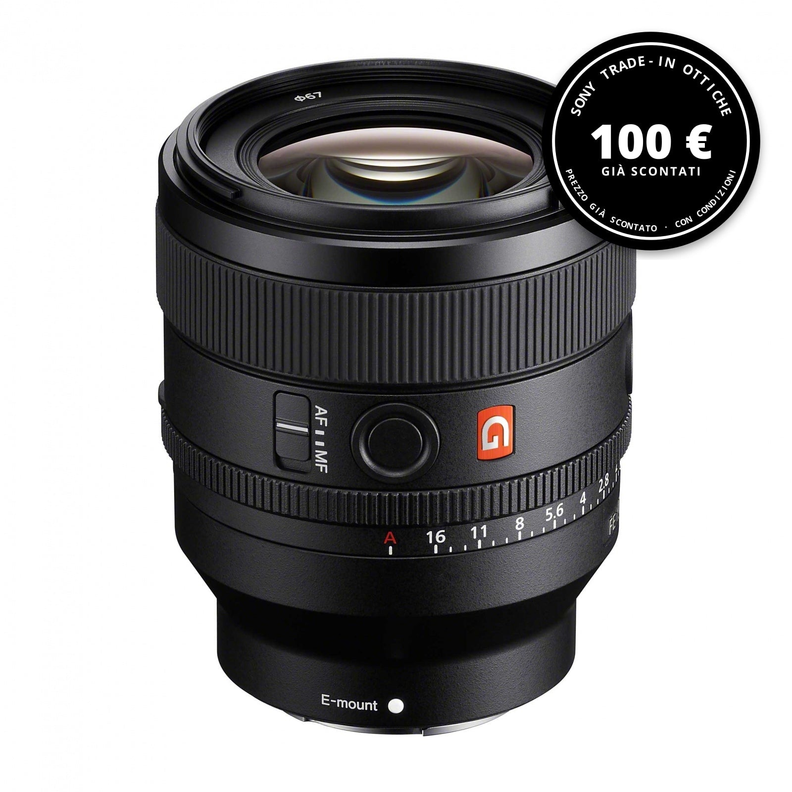 Sony FE 50mm f/1.4 GM — Sony Trade-in ottiche