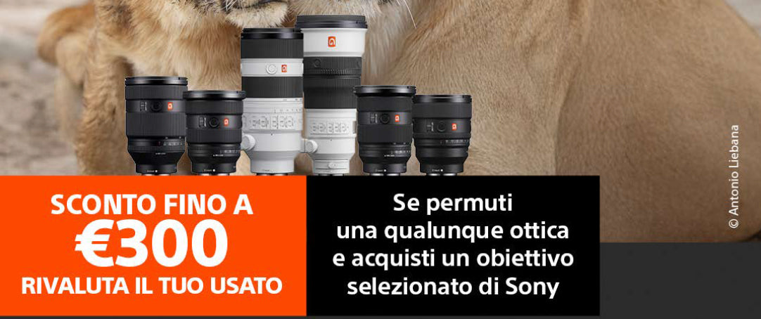 Sony Trade-in ottiche