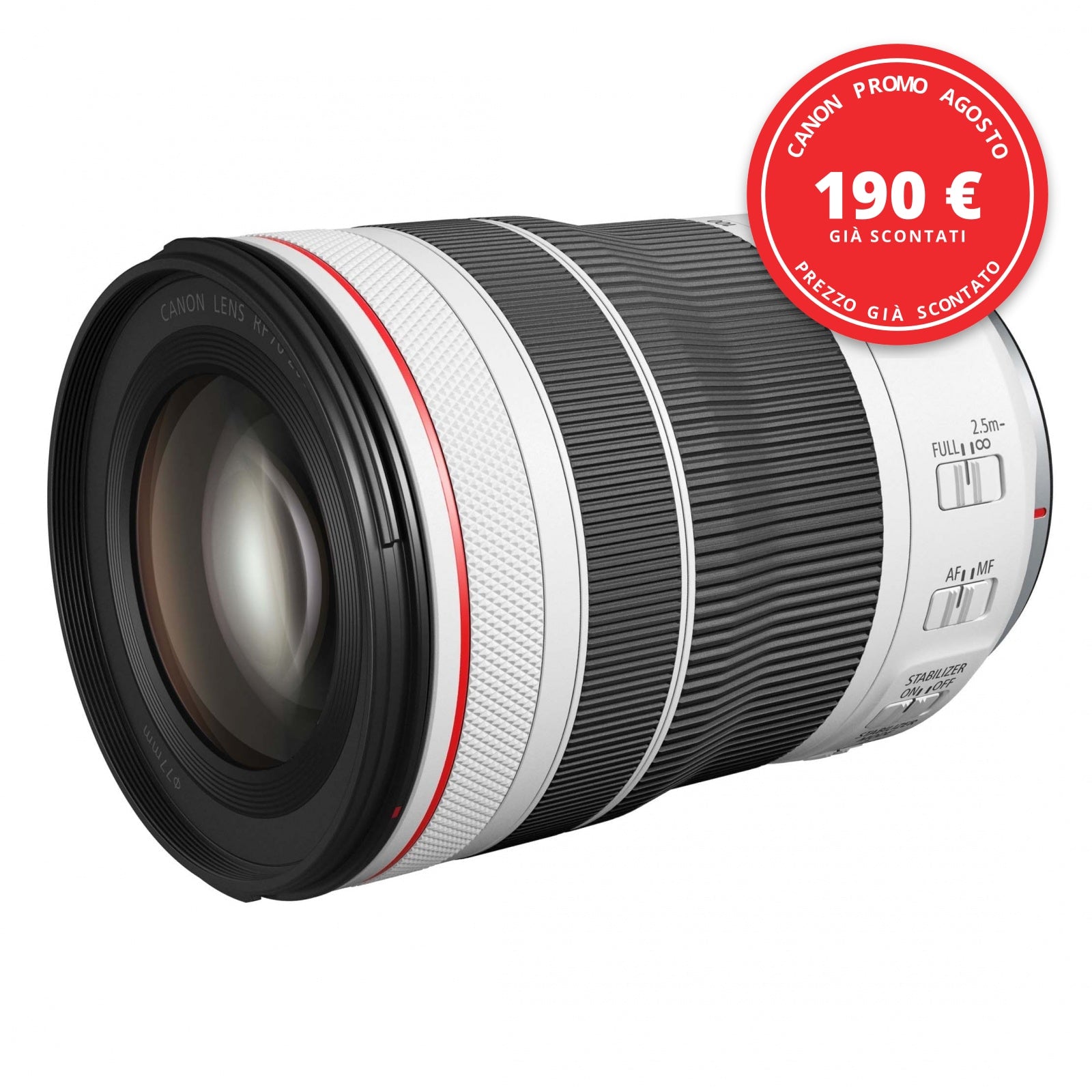 Canon RF 70-200mm f/4 L IS USM — Canon Promo Agosto