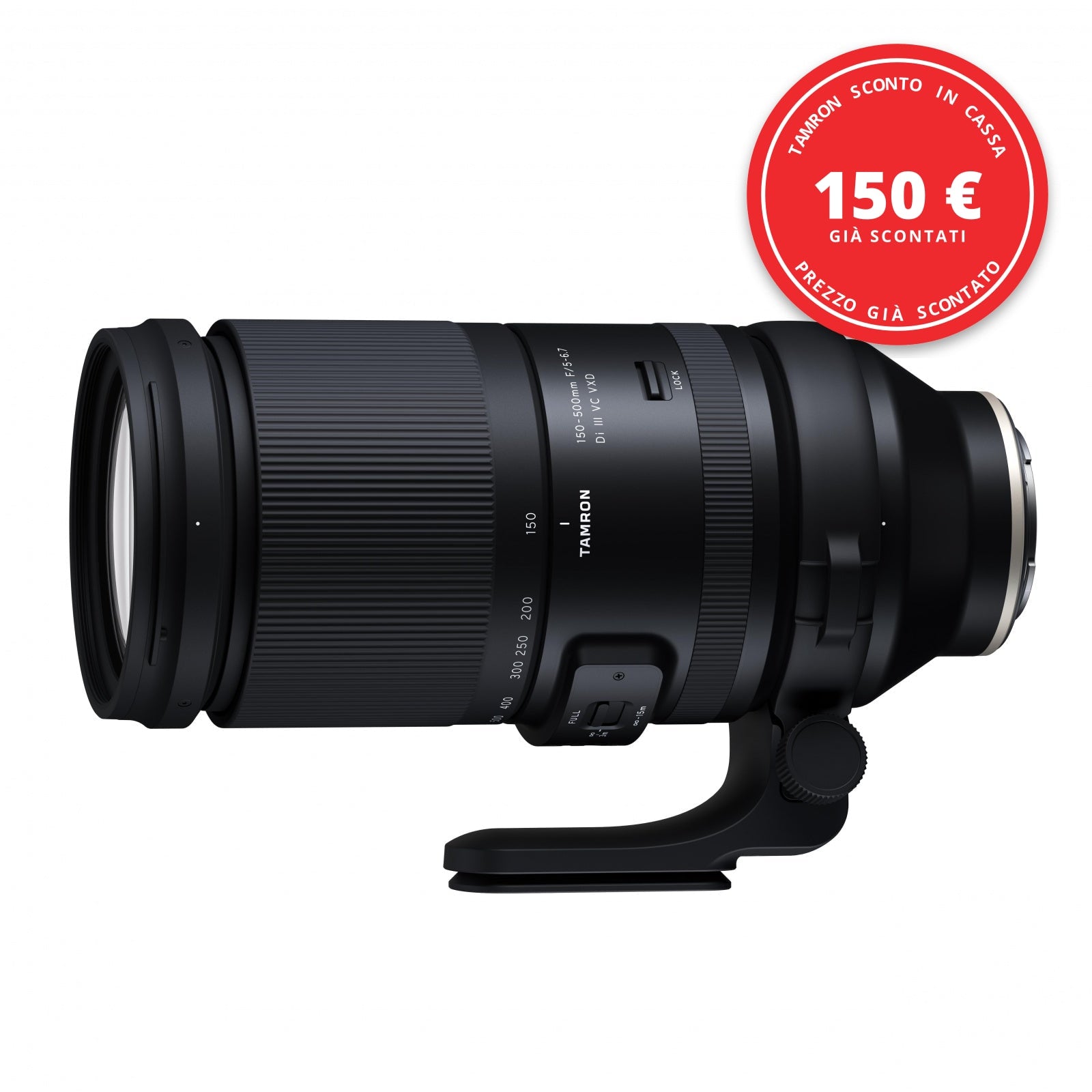 Tamron 150-500mm f/5-6.7 Di III VC VXD Sony E-Mount — Tamron Sconto in cassa