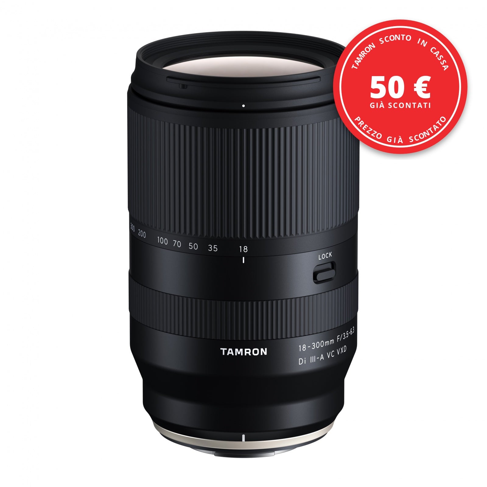 Tamron 18-300mm f/3.5-6.3 Di III-A VC VXD Fujifilm X — Tamron Sconto in cassa